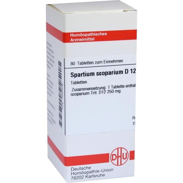 SPARTIUM SCOPARIUM D 12 Tabletten 80 St