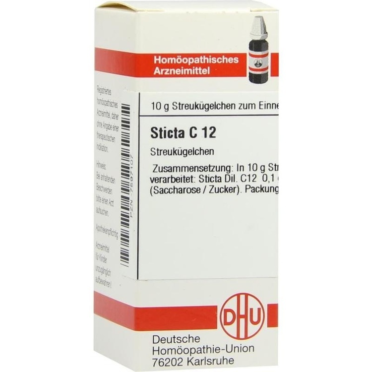 STICTA C 12 Globuli 10 g