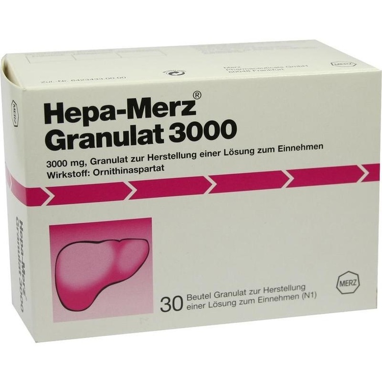 HEPA-MERZ Granulat 3000 Beutel 30 St