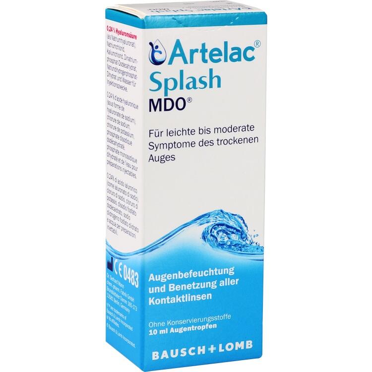 ARTELAC Splash MDO Augentropfen 1X10 ml