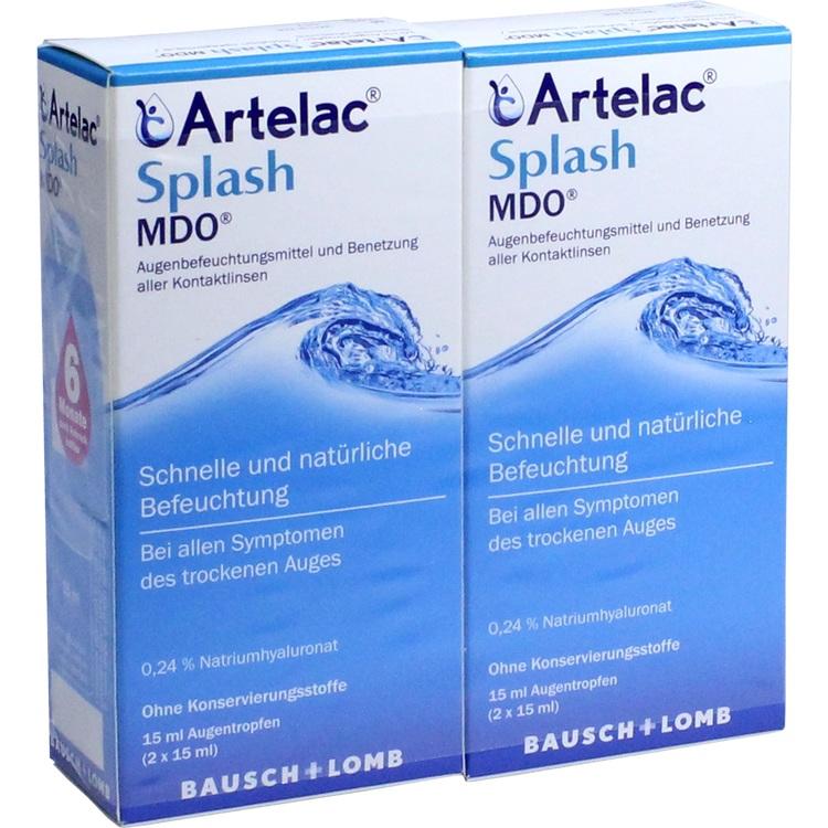 ARTELAC Splash MDO Augentropfen 2X15 ml