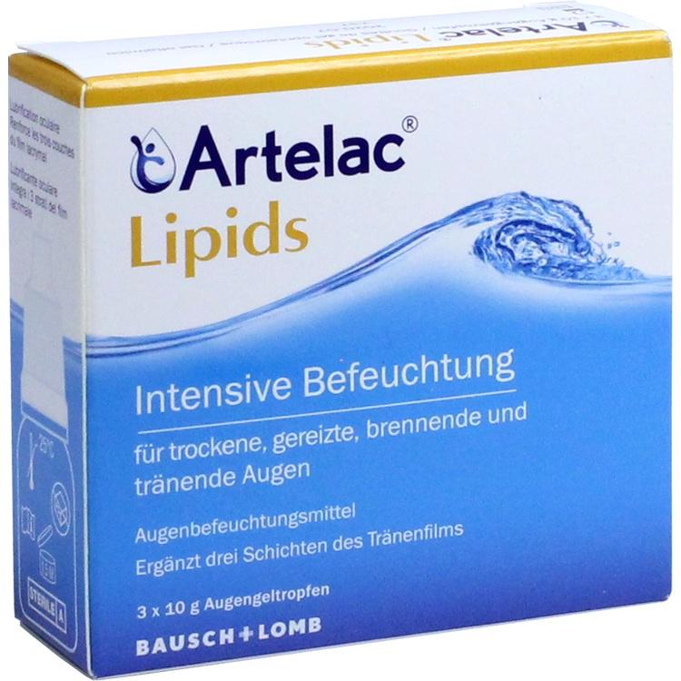 ARTELAC Lipids MD Augengel 3X10 g