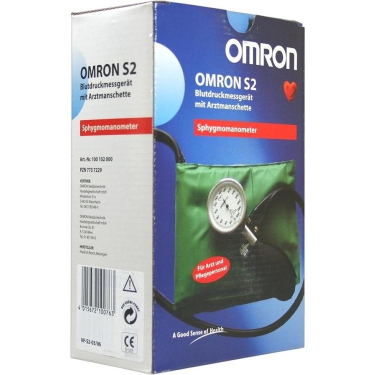 OMRON S2 Blutdruckmessgerät m.Arztmanschette 1 St