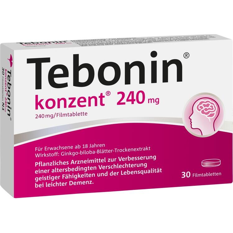 TEBONIN konzent 240 mg Filmtabletten 30 St
