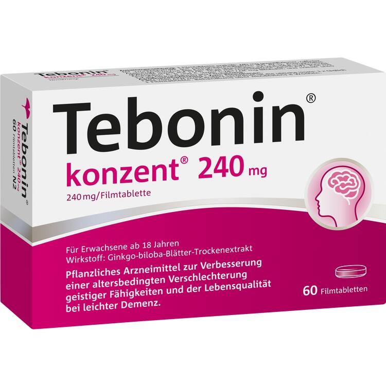 TEBONIN konzent 240 mg Filmtabletten 60 St