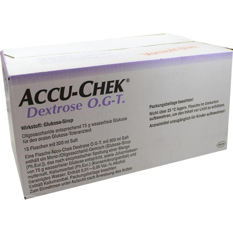 ACCU-CHEK Dextrose O.G.-T. Saft 15X300 ml