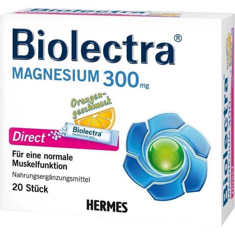 BIOLECTRA Magnesium Direct Orange Pellets 20 St