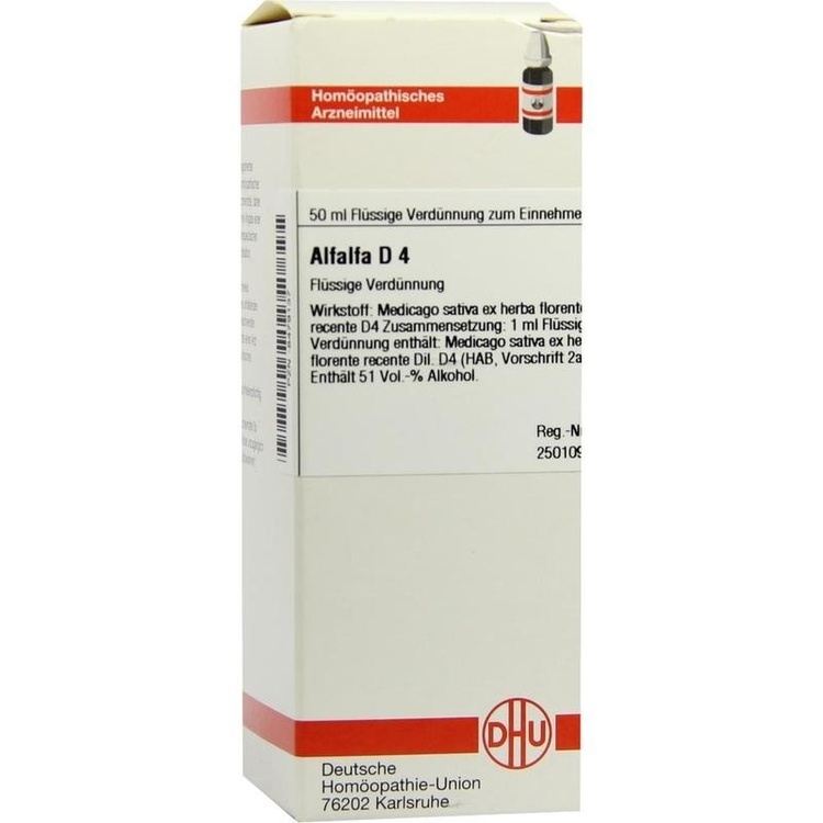 ALFALFA D 4 Dilution 50 ml