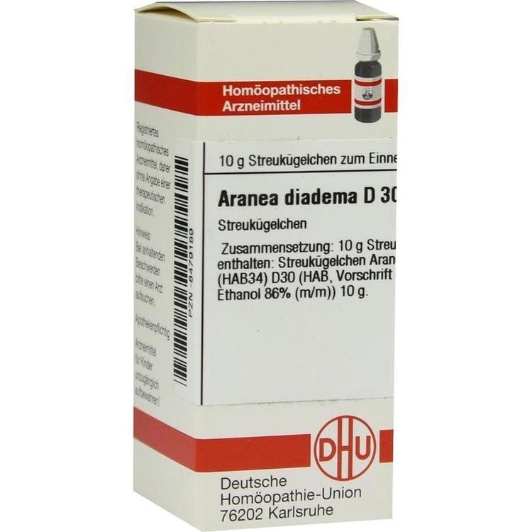 ARANEA DIADEMA D 30 Globuli 10 g