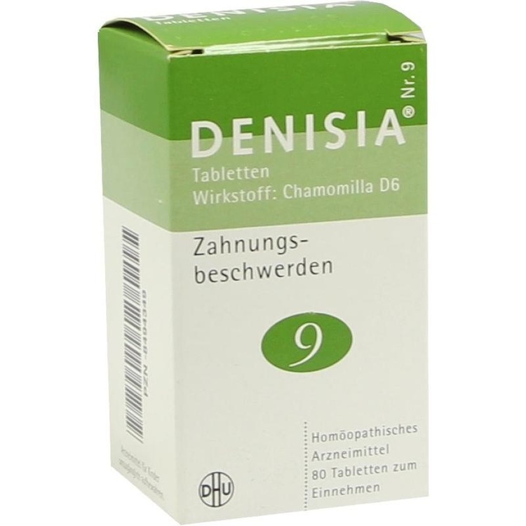 DENISIA 9 Zahnungsbeschwerden Tabletten 80 St