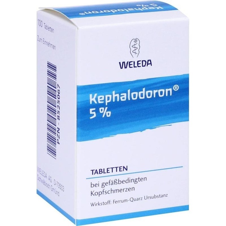KEPHALODORON 5% Tabletten 100 St