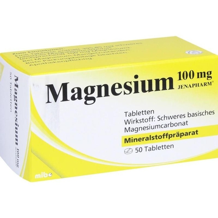MAGNESIUM 100 mg Jenapharm Tabletten 50 St