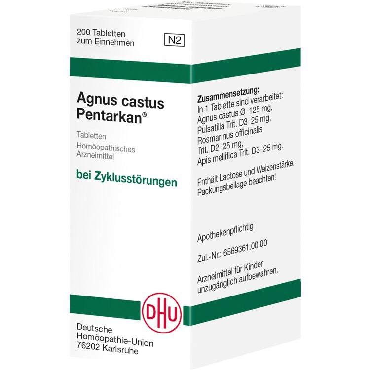 AGNUS CASTUS PENTARKAN Tabletten 200 St
