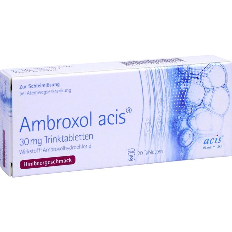 AMBROXOL acis 30 mg Trinktabletten 20 St