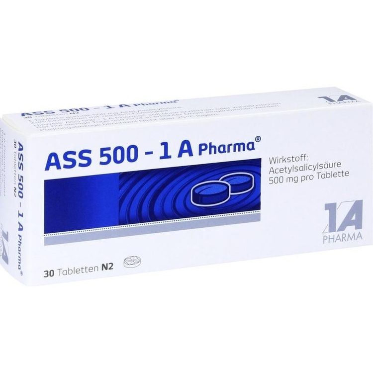 ASS 500-1A Pharma Tabletten 30 St