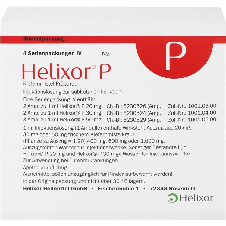 HELIXOR P Serienpackung IV Ampullen 4X7 St