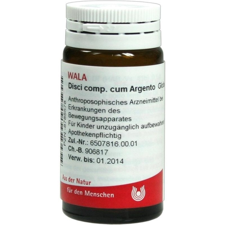 DISCI comp.cum Argento Globuli 20 g