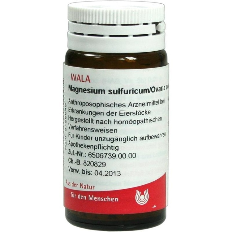 MAGNESIUM SULFURICUM/Ovaria comp.Globuli 20 g