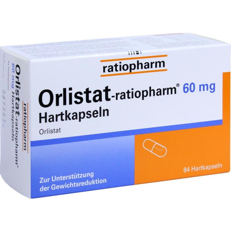 ORLISTAT-ratiopharm 60 mg Hartkapseln 84 St