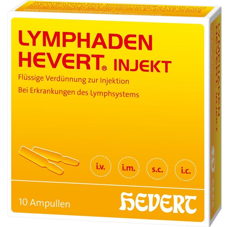LYMPHADEN HEVERT injekt Ampullen 10 St