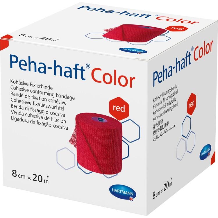 PEHA-HAFT Color Fixierb.latexfrei 8 cmx20 m rot 1 St