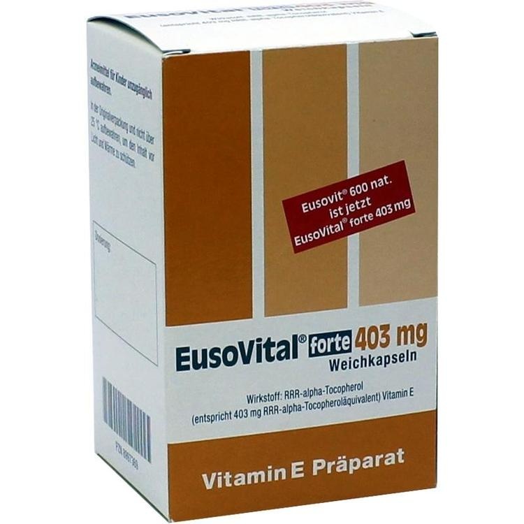 EUSOVITAL forte 403 mg Weichkapseln 50 St