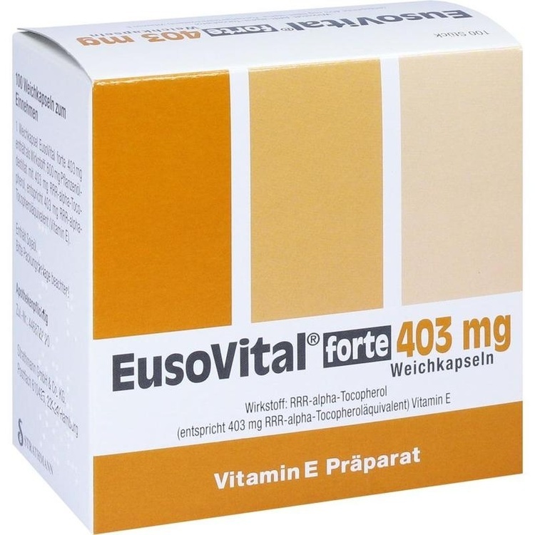 EUSOVITAL forte 403 mg Weichkapseln 100 St