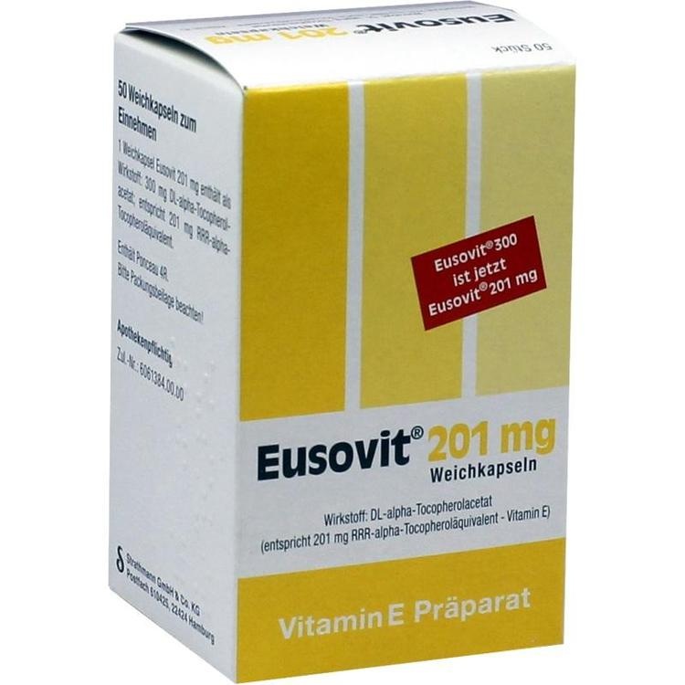 EUSOVIT 201 mg Weichkapseln 50 St