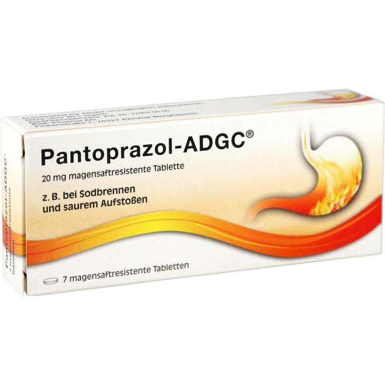 PANTOPRAZOL ADGC 20 mg magensaftres.Tabletten 7 St