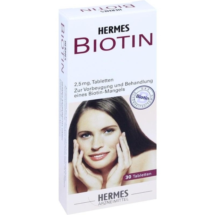 BIOTIN HERMES 2,5 mg Tabletten 30 St