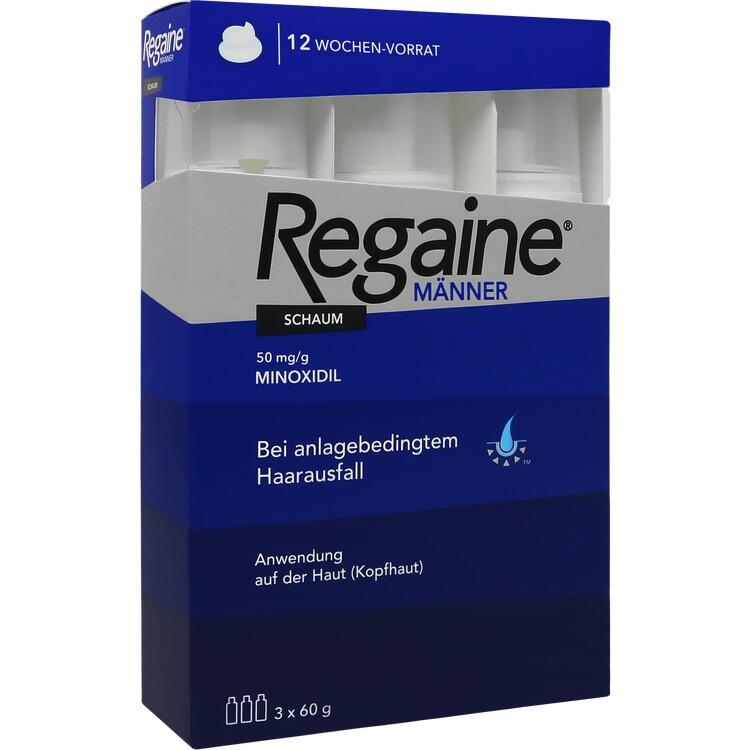 REGAINE Männer Schaum 50 mg/g 3X60 ml