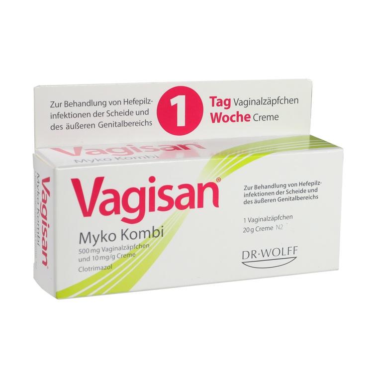 VAGISAN Myko Kombi 1-Tagestherapie 1 P