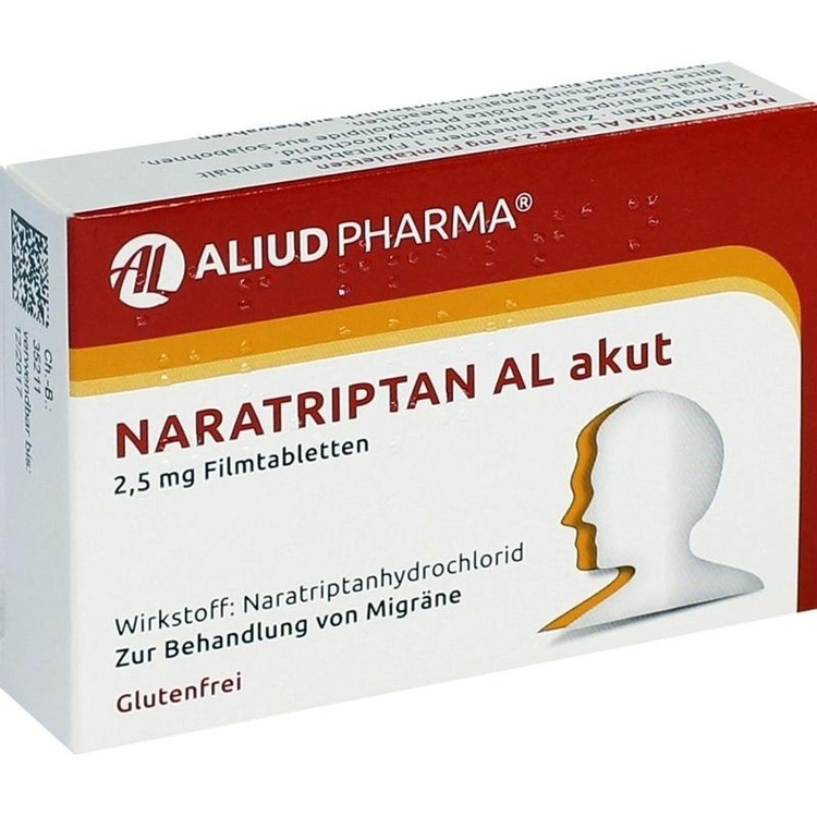 NARATRIPTAN AL akut 2,5 mg Filmtabletten 2 St