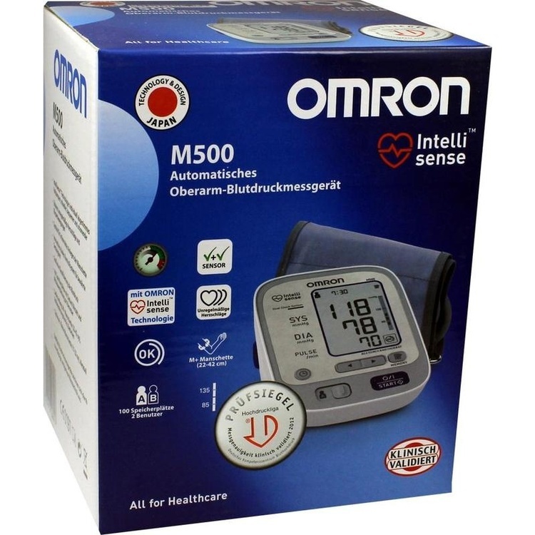 OMRON M500 Oberarm Blutdruckmessgerät 1 St