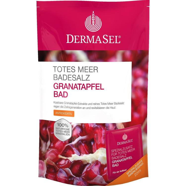 DERMASEL Totes Meer Badesalz+Granatapfel SPA 1 P