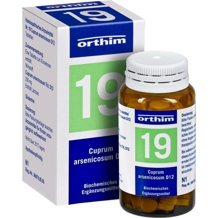 BIOCHEMIE Orthim 19 Cuprum arsenicosum D 12 Tabl. 100 St