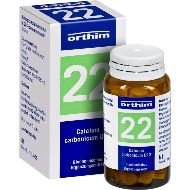 BIOCHEMIE Orthim 22 Calcium carbonicum D 12 Tabl. 100 St