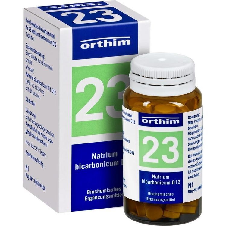BIOCHEMIE Orthim 23 Natrium bicarbonicum D 12 Tab. 100 St