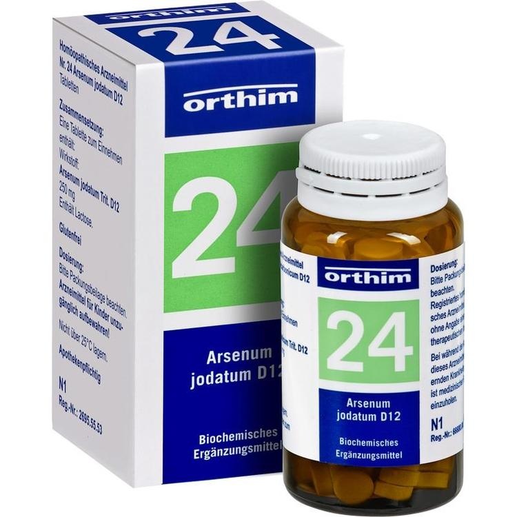 BIOCHEMIE Orthim 24 Arsenum jodatum D 12 Tabletten 100 St