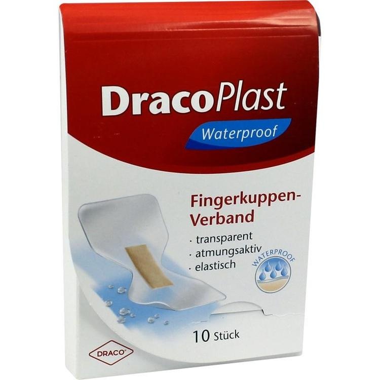 DRACOPLAST waterproof Fingerkuppenpflaster 10 St