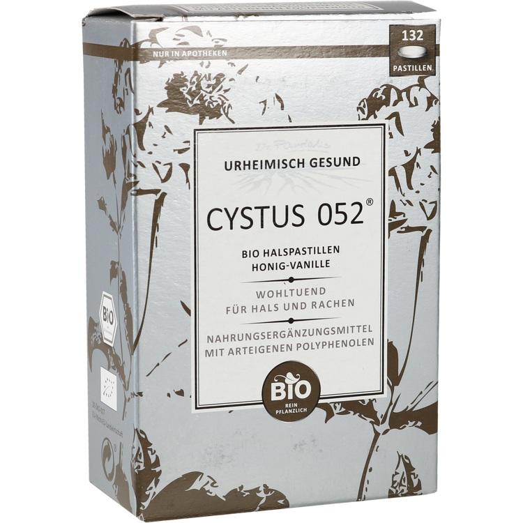 CYSTUS 052 Bio Halspastillen Honig Vanille 132 St