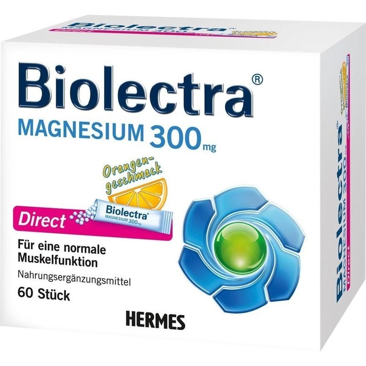 BIOLECTRA Magnesium Direct Orange Pellets 60 St