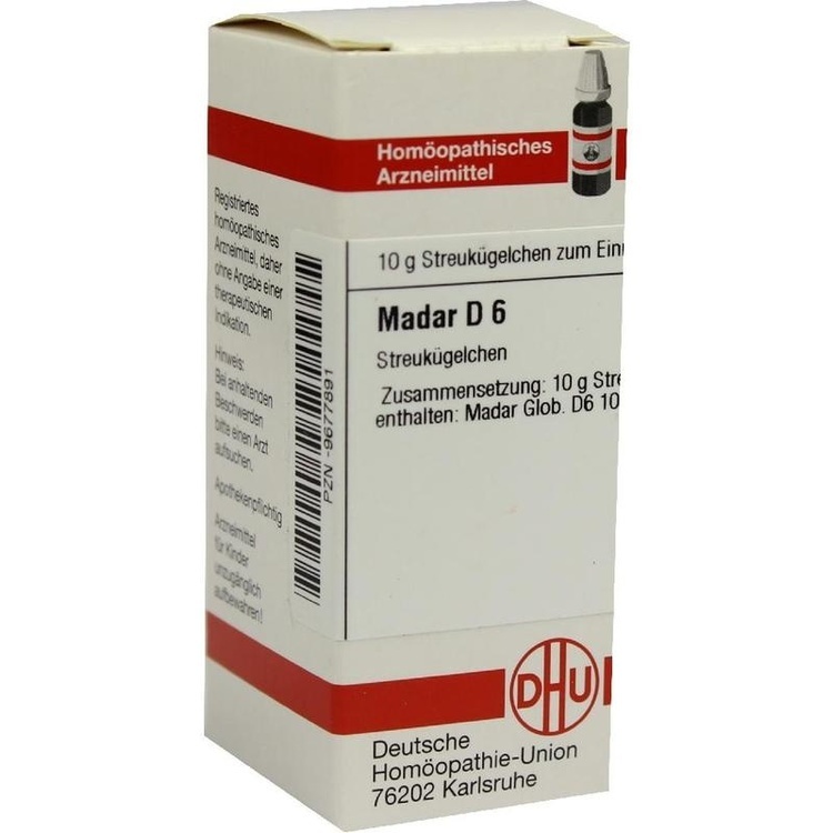 MADAR D 6 Globuli 10 g