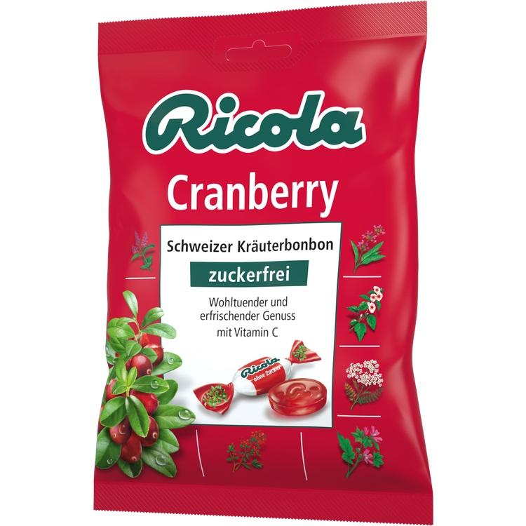 RICOLA o.Z.Beutel Cranberry Bonbons 75 g
