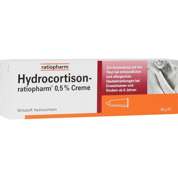 HYDROCORTISON-ratiopharm 0,5% Creme 30 g