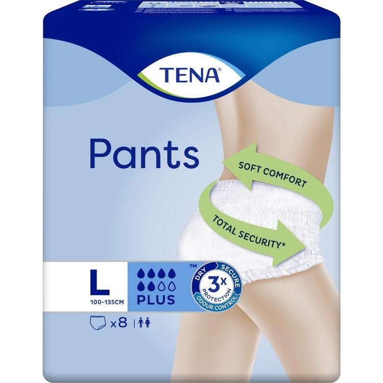 TENA PANTS Plus L bei Inkontinenz 8 St