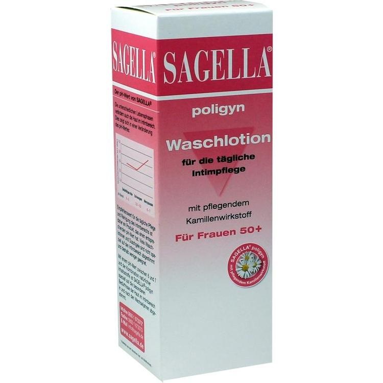 SAGELLA poligyn Intimwaschlotion für Frauen 50+ 250 ml