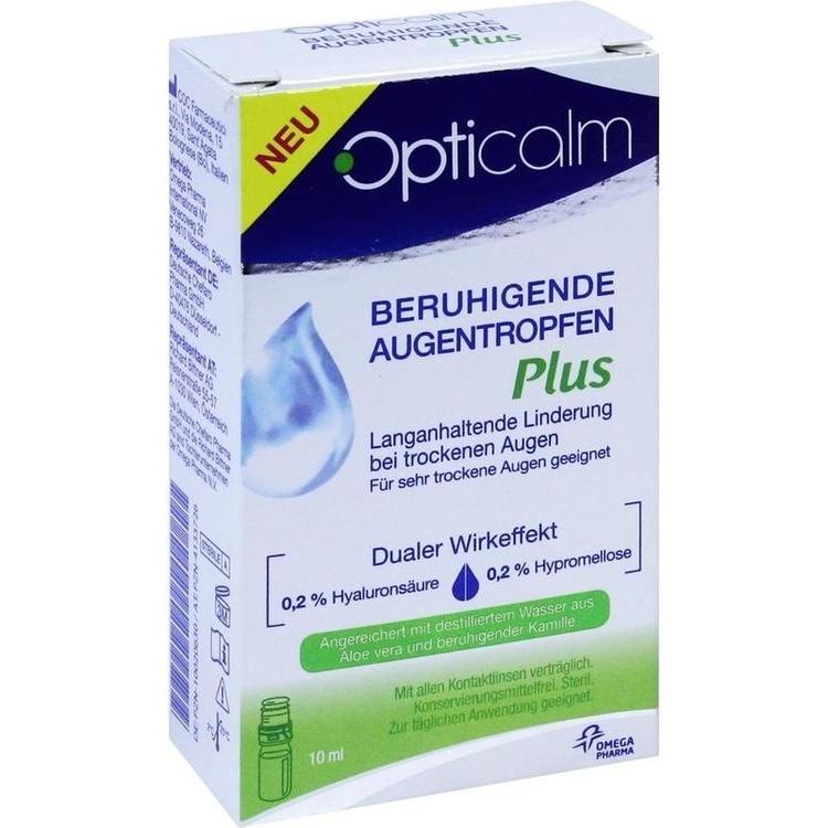 OPTICALM beruhigende Augentropfen Plus 10 ml