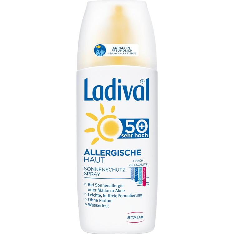 LADIVAL allergische Haut Spray LSF 50+ 150 ml