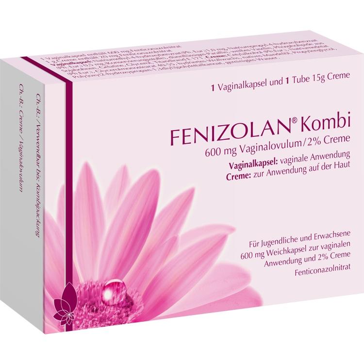 FENIZOLAN Kombi 600 mg Vaginalovulum+2% Creme 1 P